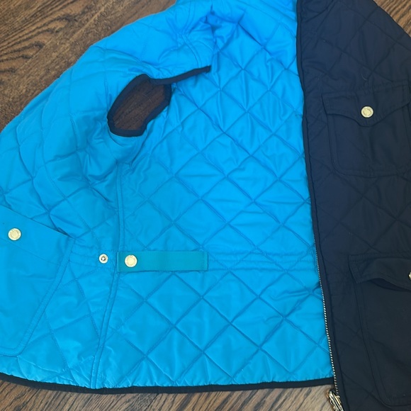 Ralph Lauren Reversible Black and Blue Quilted Jacket - Picture 3 of 12